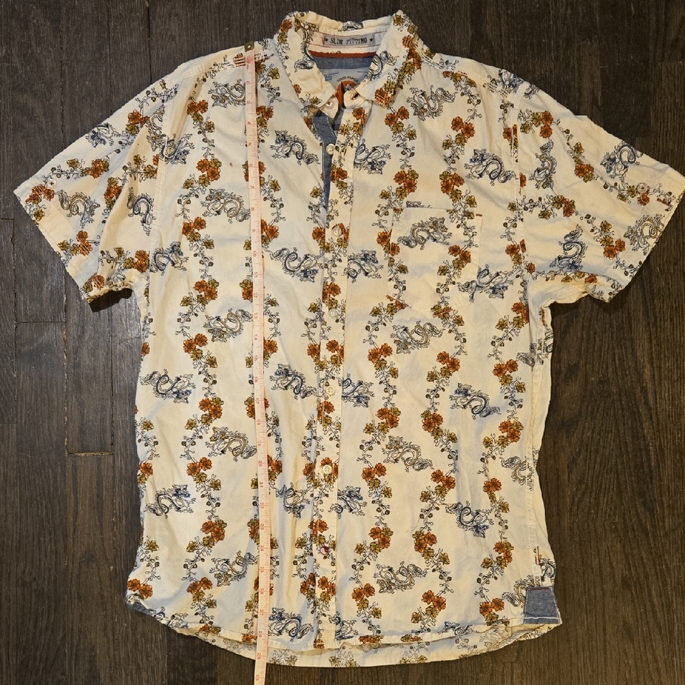 Disco Panda Floral Dragon Print Shirt